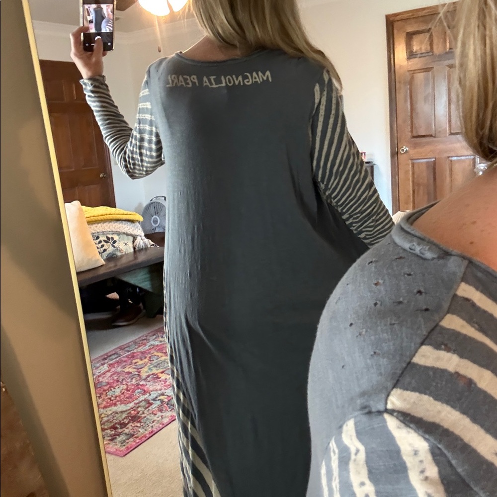 🧡 RESERVED FOR S. 🧡 Magnolia Pearl Rays for Daze Dylan Tee Dress Ozzy One Size - Picture 3 of 12